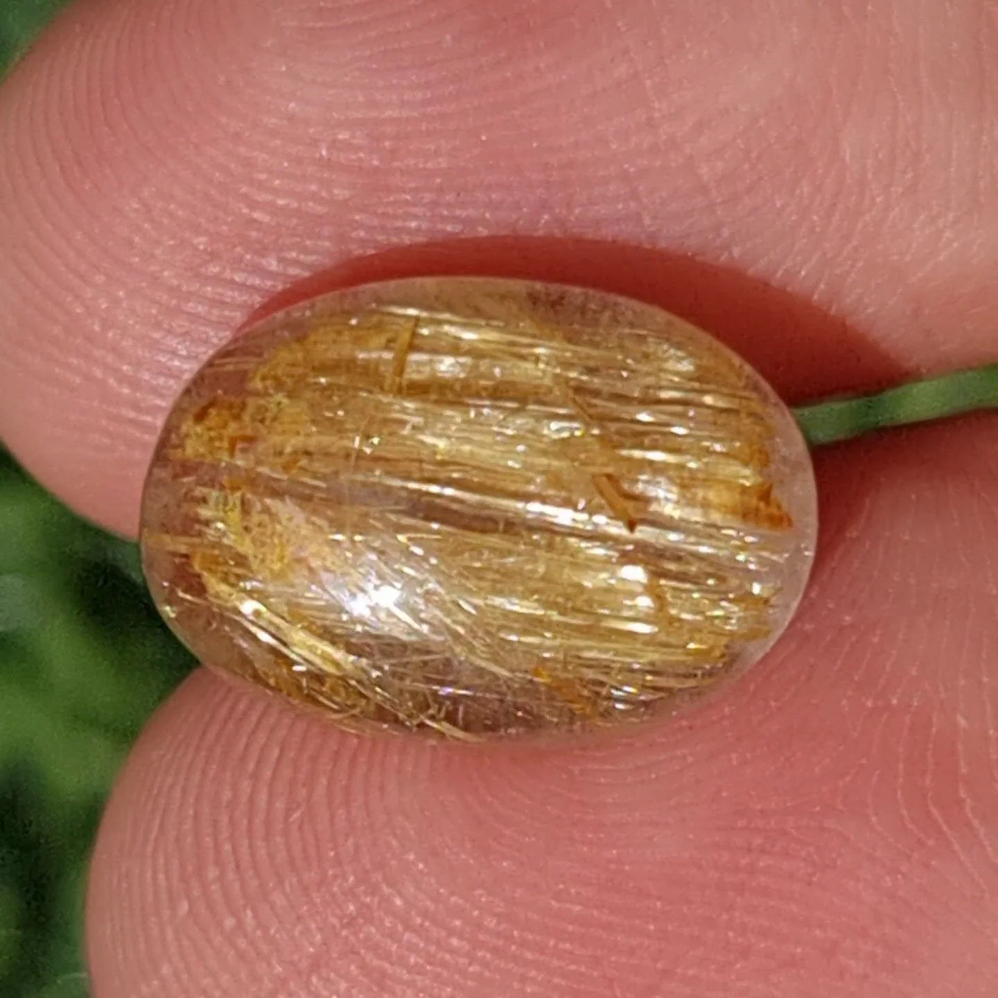 ไหมทอง ควอตซ์ Golden Rutilated Quartz