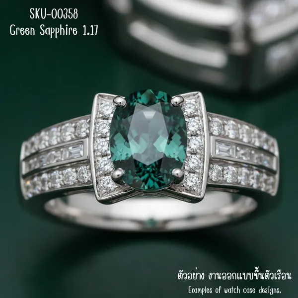 เขียวส่อง 1.17 กะรัต