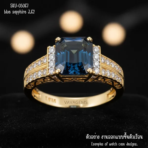 ไพลิน 3.62 กะรัต